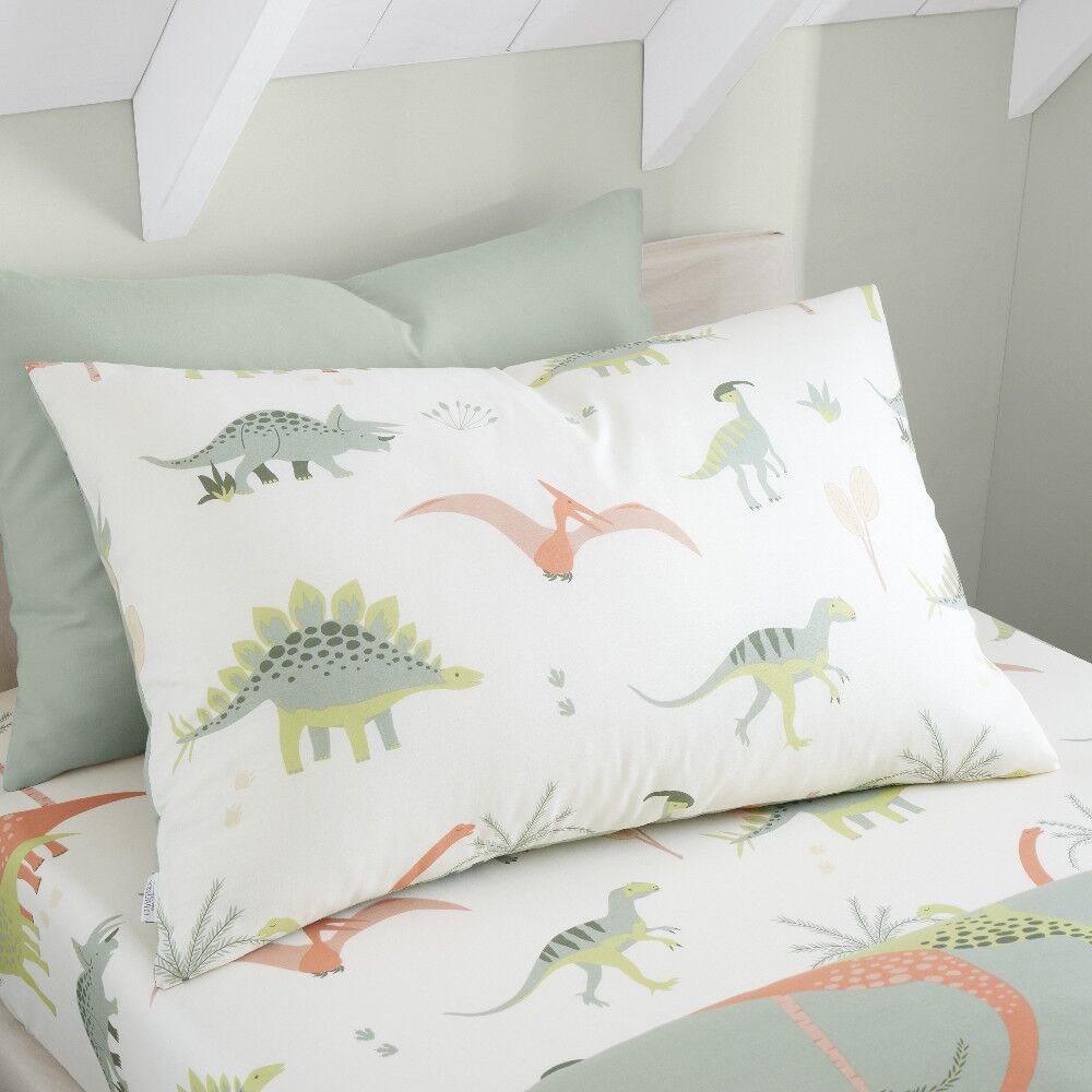Dinosaur Toddler Duvet Set Natural - Image 2