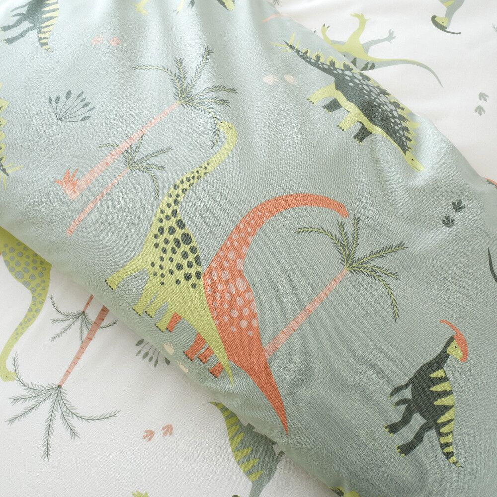 Dinosaur Toddler Duvet Set Natural - Image 4