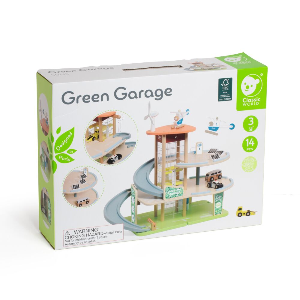 Classic World Green Garage 12