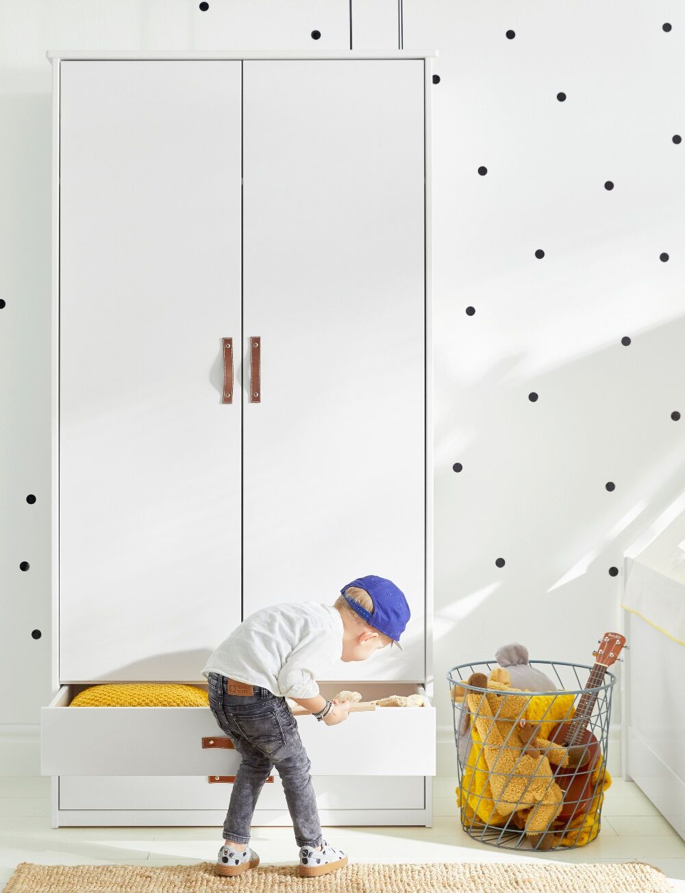 Cool Kids 2 Door Wardrobe - Image 4
