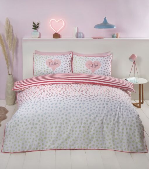 Dalmatian Spots Duvet Cover Set Double