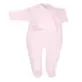 This Dandelion Baby Bear Dreams Cotton Sleepsuit comes in a soft pink and features a cute sleepy bear appliqué - size Newborn