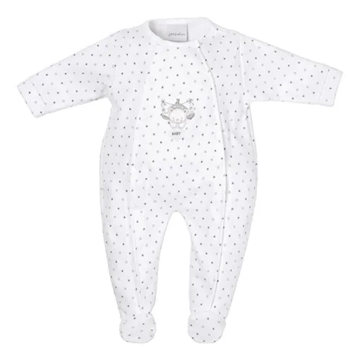 Dandelion Tiny Baby Bear Star Printed Sleepsuit