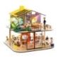 This Djeco Colour Doll House is inspired by modern architecture, features uncluttered design and bright, colourful interior, laid out over two bright and colourful levels that are easily accessible from all sides.