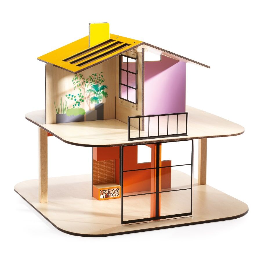 Djeco Colour Doll House - Image 2
