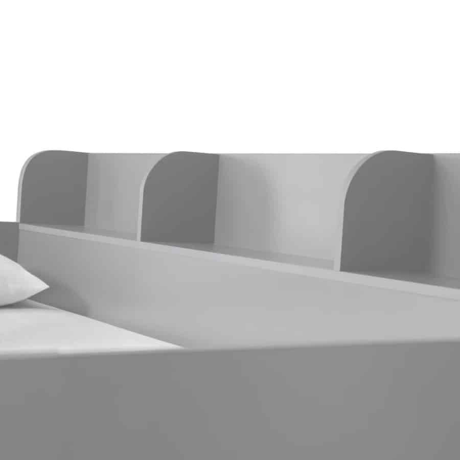 Domino Triple Sleeper - Light Grey - Image 8