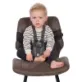The Dooky Travel Chair, 5 Point Safety Harness creates a suitable seat for your child (6-36 months) when you are on the go.