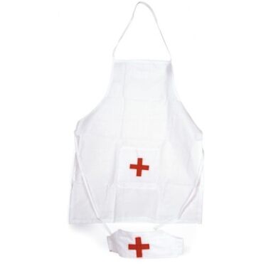Egmont Toys Nurses Apron & Cap will introduce your child to the world of caring and imagination, this beautifully crafted set is perfect for young caregivers, encouraging role play and nurturing behaviour in a fun and educational way.
