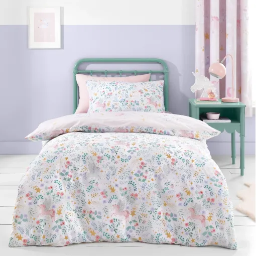 Fairytale Unicorn Single Duvet Cover 2