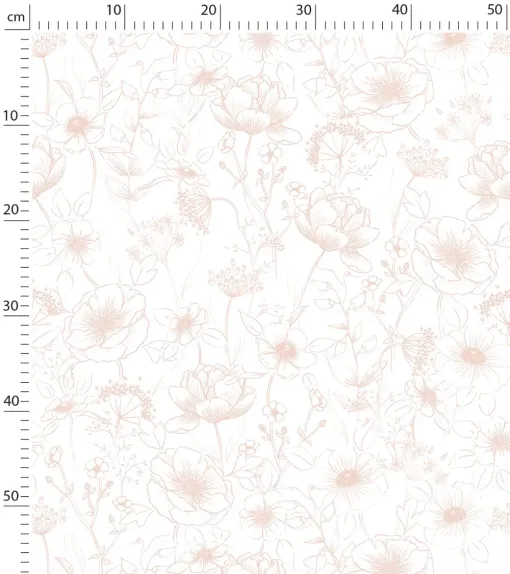 Floral Motif Botany Rose Wallpaper by Lilipinso 11