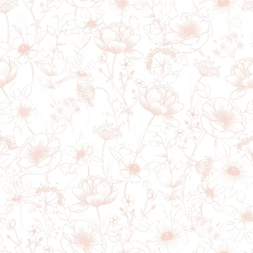 Floral Motif Botany Rose Wallpaper by Lilipinso 3