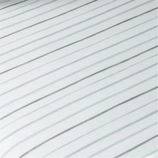 Grey Stripes Toddler Fitted Sheet 2