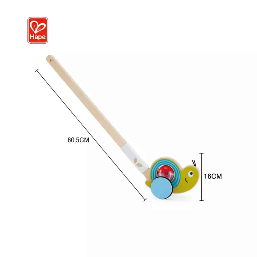Hape Snail Push Pal - Image 4