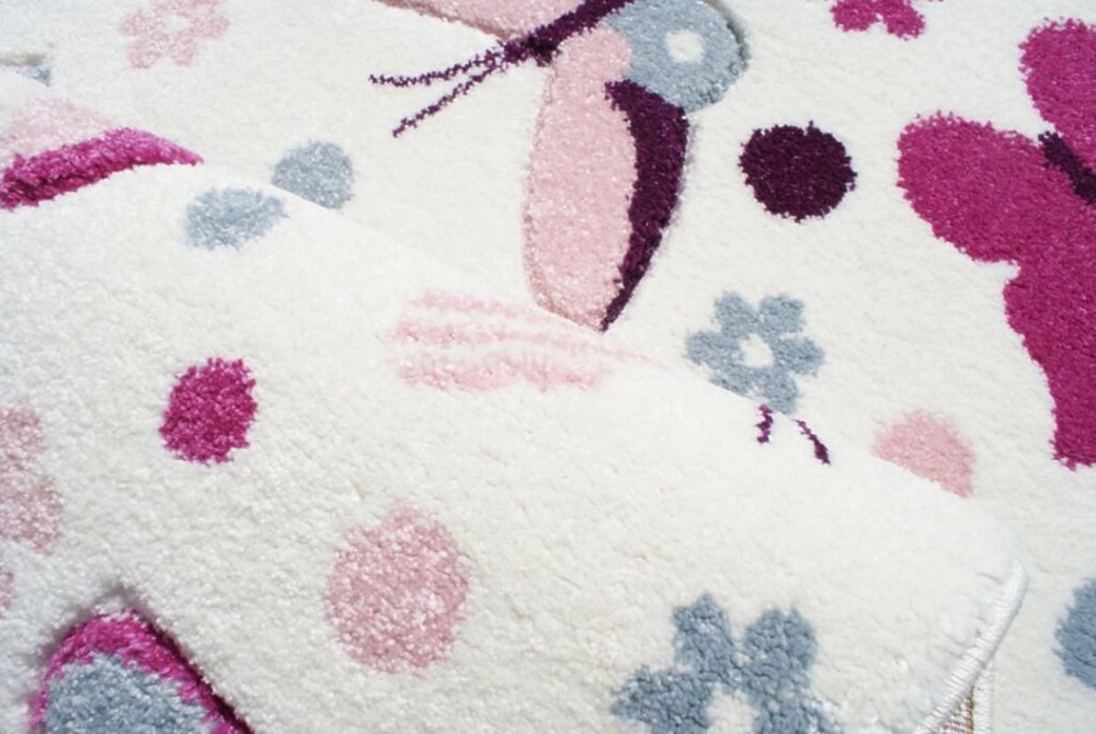 Happy Rug Butterflies 2