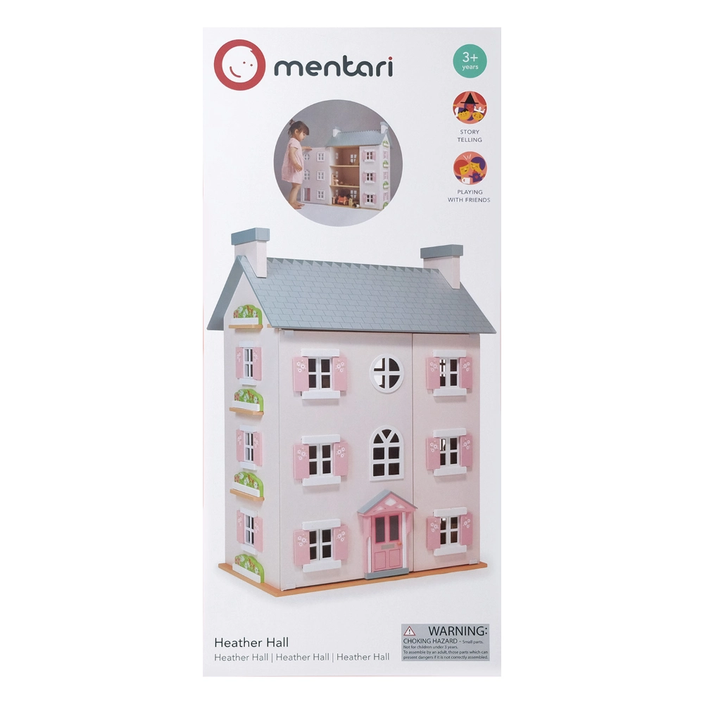 Sustainably made Dolls House by Mentari Toys