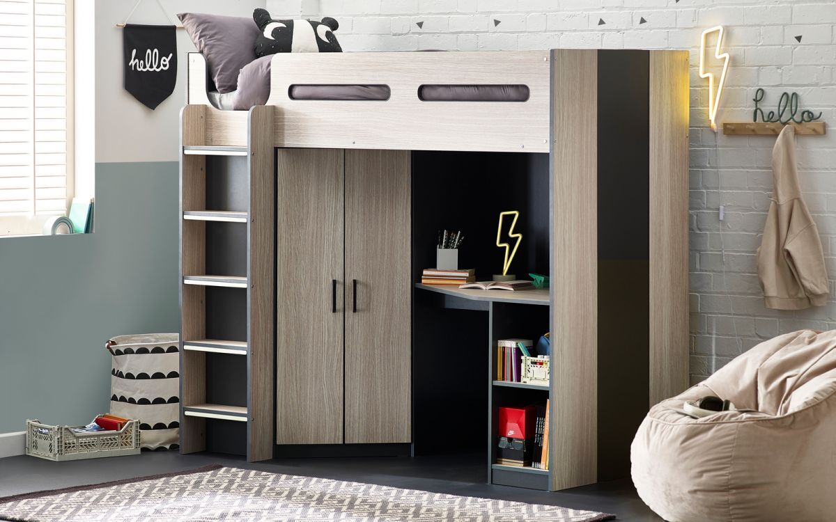 Hercules Highsleeper - Woodgrain & Anthracite - Image 2