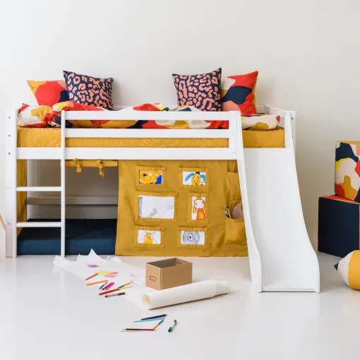 Hoppekids ECO Dream Mid Sleeper Bed with Slide - Image 4