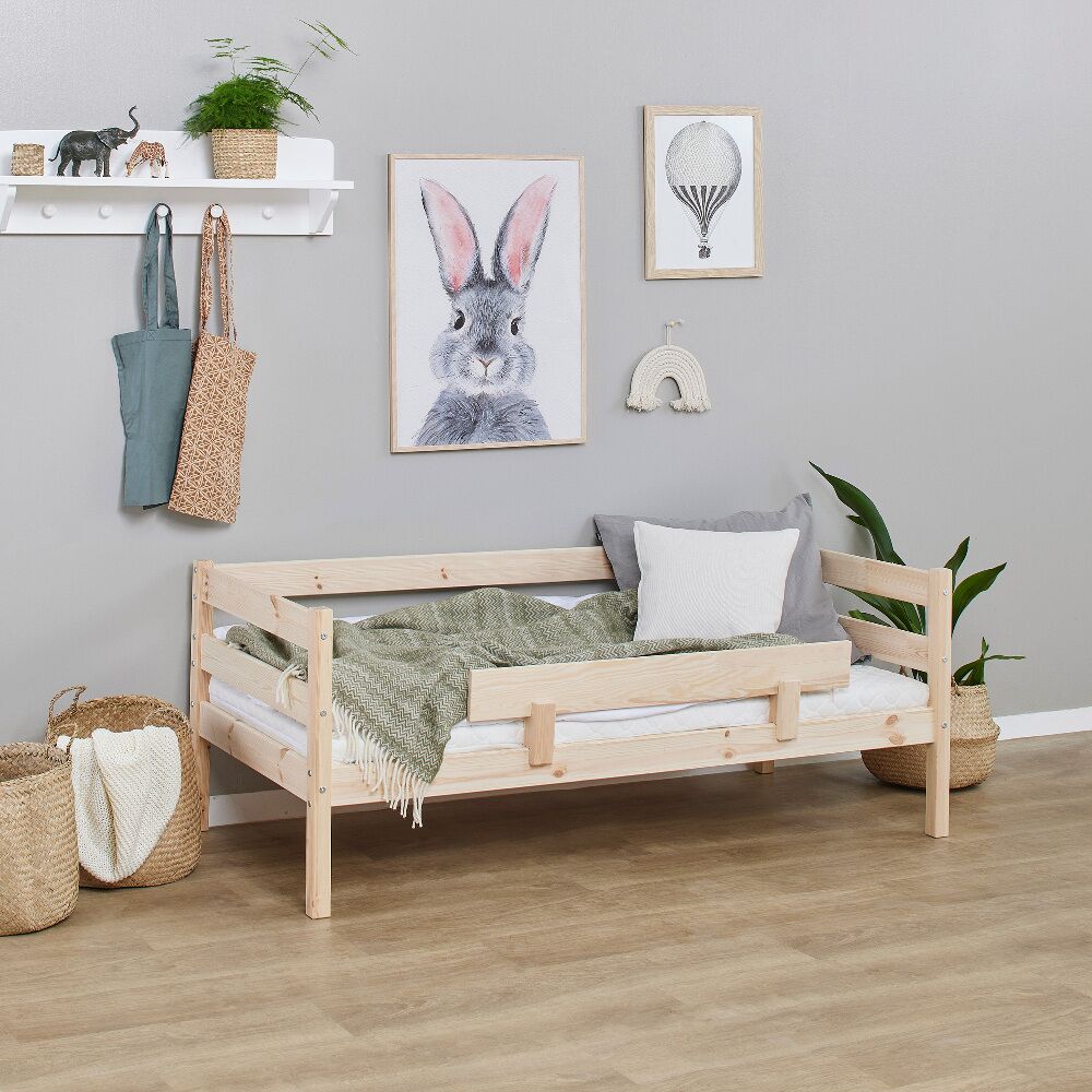 Hoppekids Eco Comfort Toddler Bed Natural - Image 3