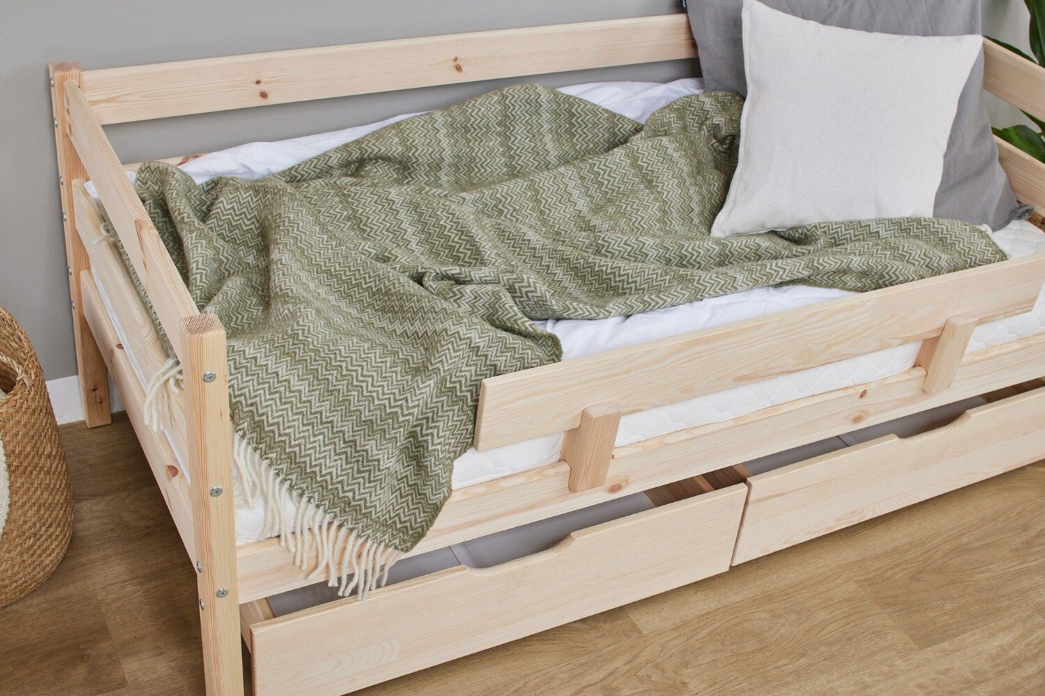 Hoppekids Eco Comfort Toddler Bed Natural - Image 6