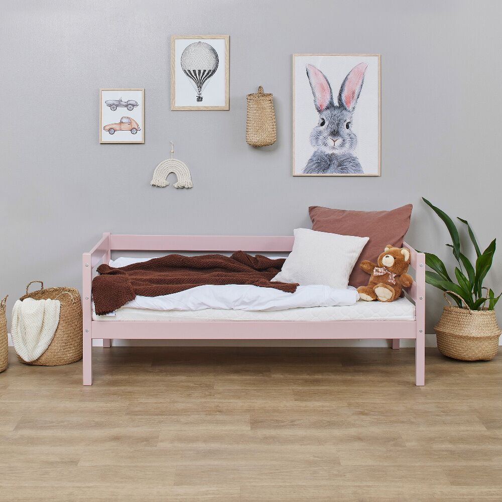 Hoppekids Eco Comfort Toddler Bed Pink - Image 2