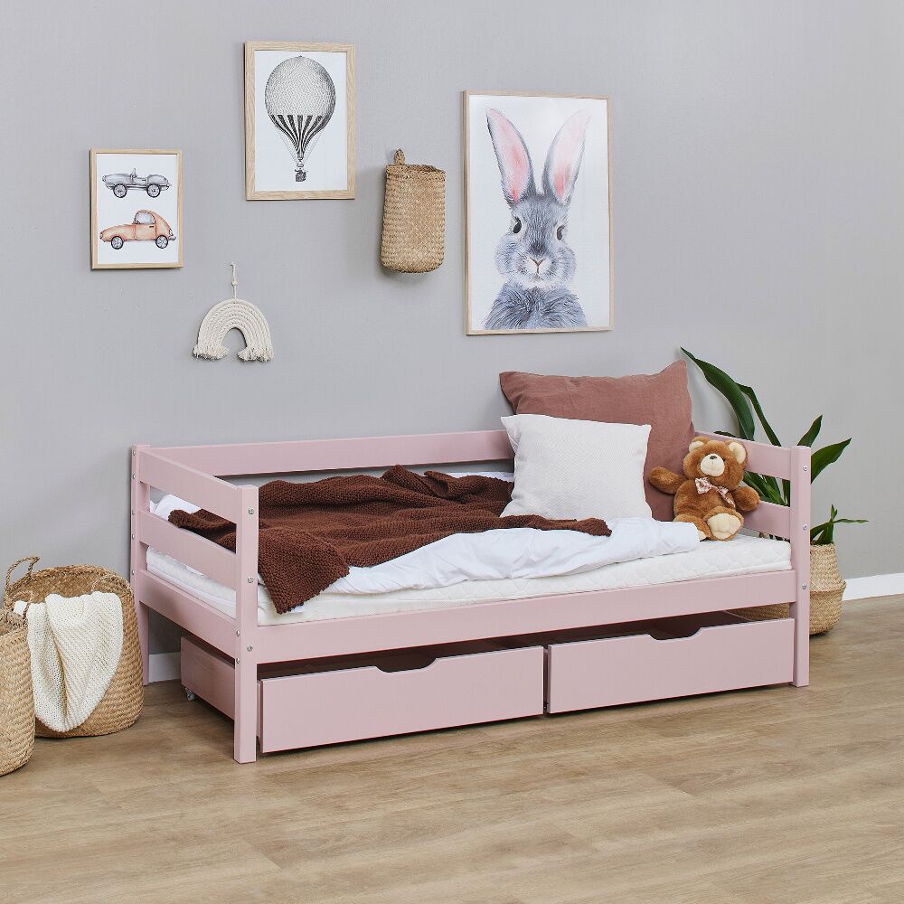 Hoppekids Eco Comfort Toddler Bed Pink - Image 4