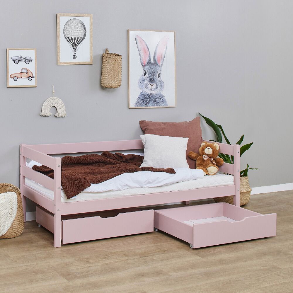 Hoppekids Eco Comfort Toddler Bed Pink - Image 5