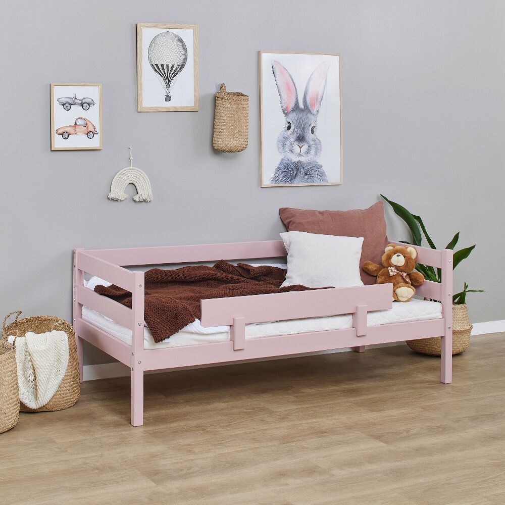 Hoppekids Eco Comfort Toddler Bed Pink - Image 3