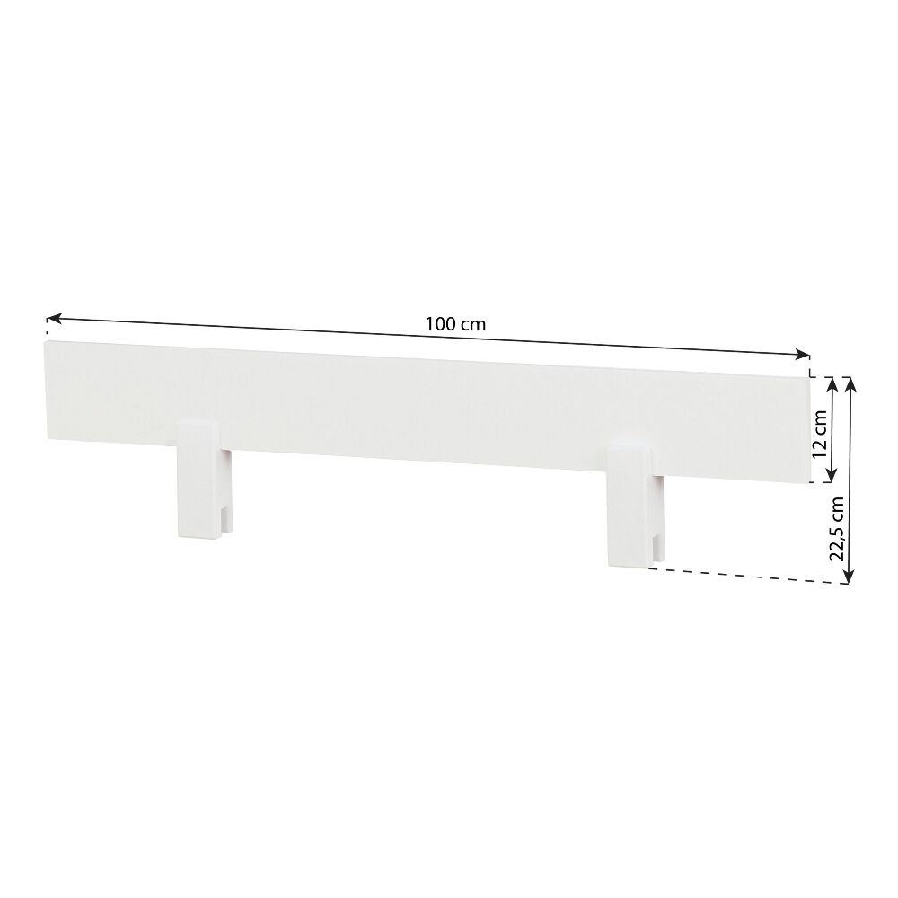 Hoppekids Eco Comfort Toddler Bed White - Image 8