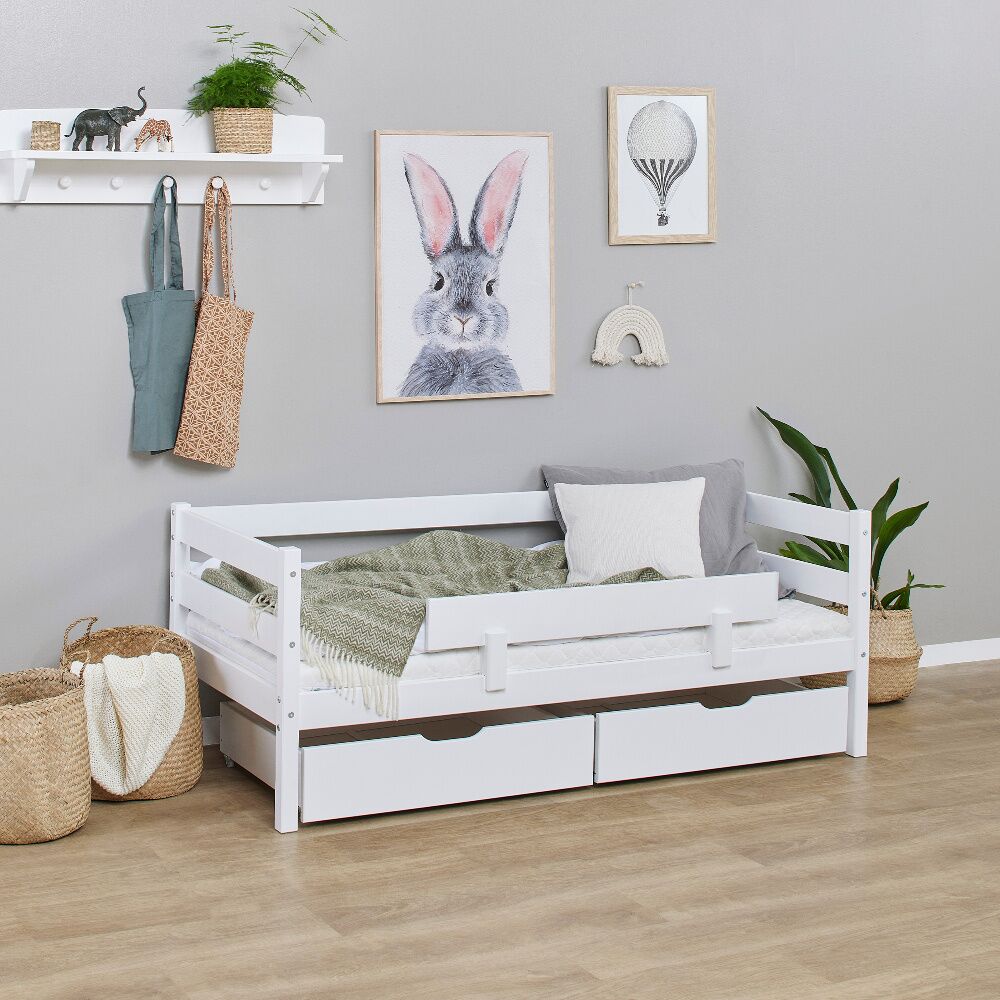 Hoppekids Eco Comfort Toddler Bed White - Image 4