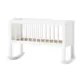 The Hoppekids Sweet cradle provides a safe start for your newborn.  The cradle provides a safe and calm movement, which is very similar to the rocking