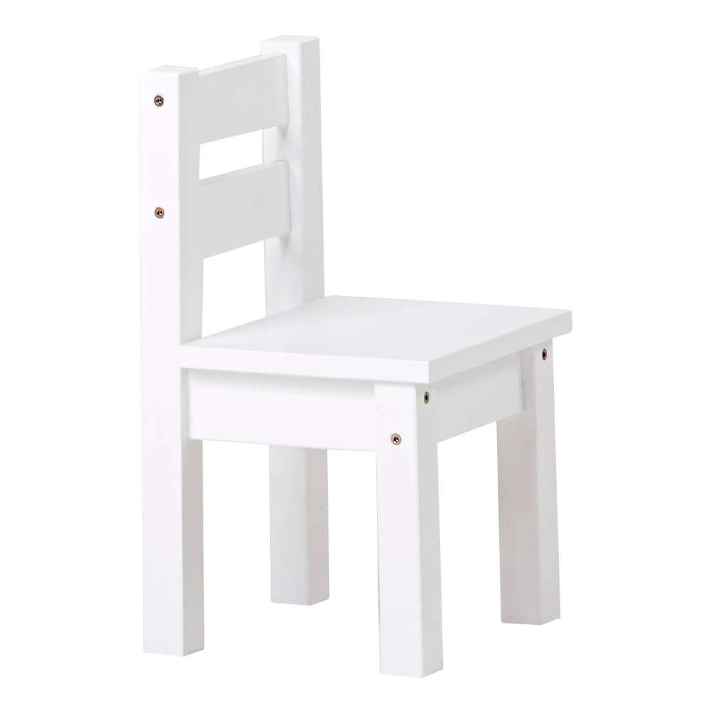 Hoppekids Table & 2 Chairs Set White 1