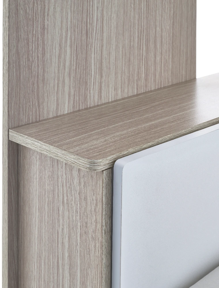 Horizon Bunk Bed - Pale Wood And White - Image 11