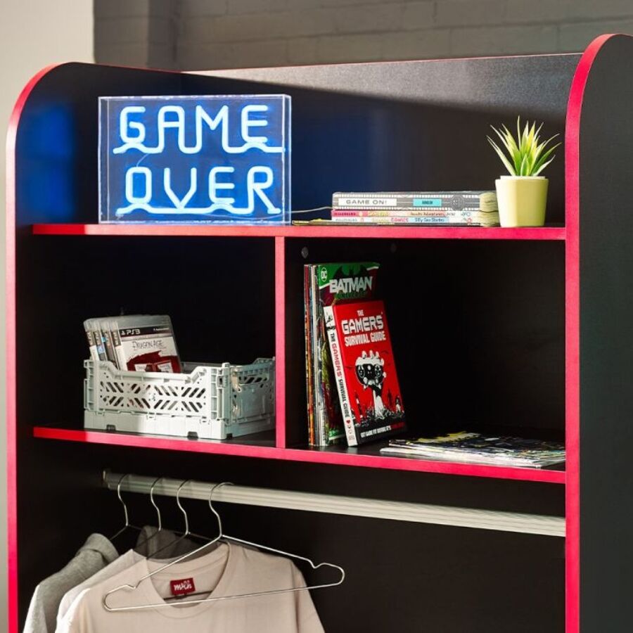 Impact Gaming Bunk Bed - Black / Red - Image 4