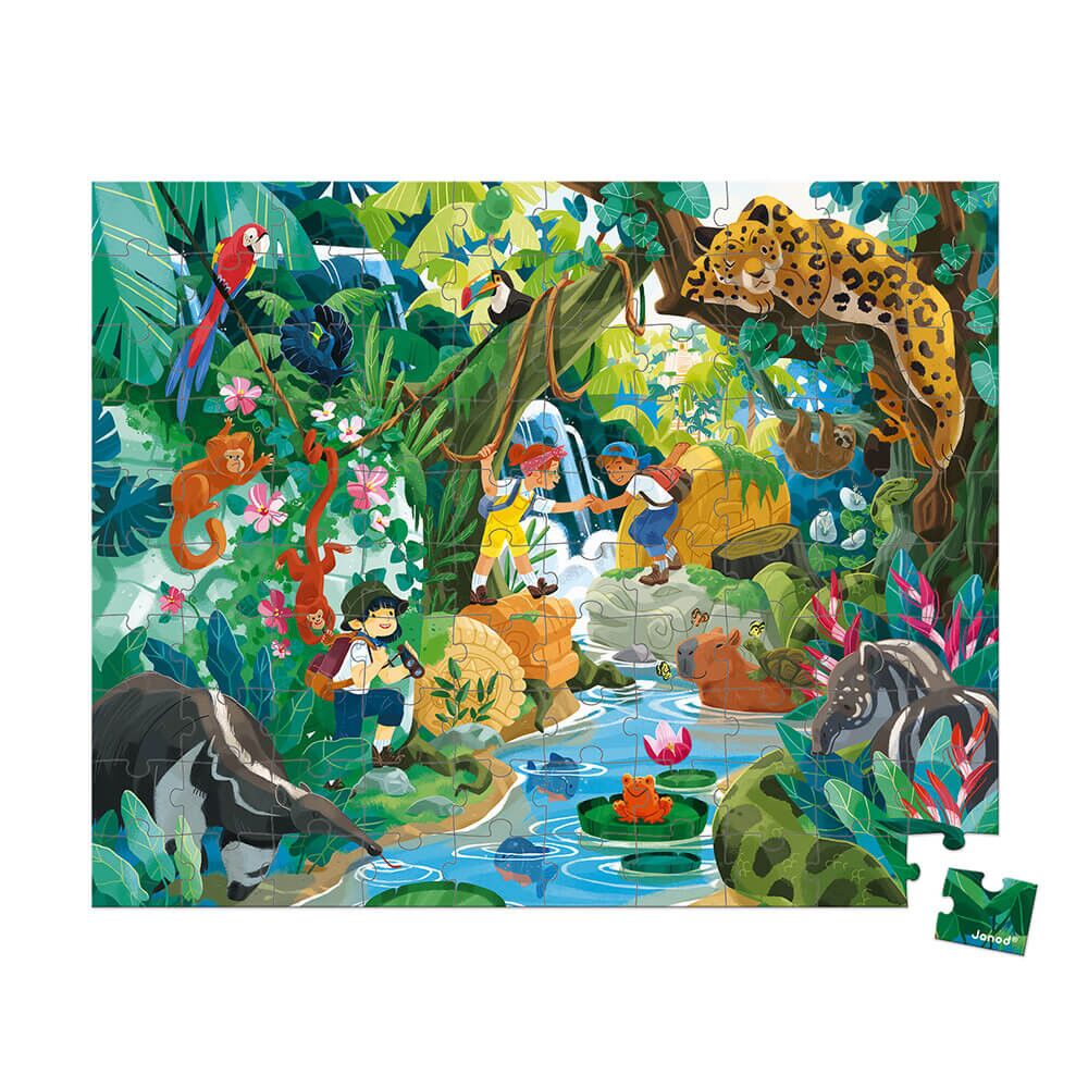 Janod Adventure Inca Jigsaw Puzzle - 100 Piece - Image 2