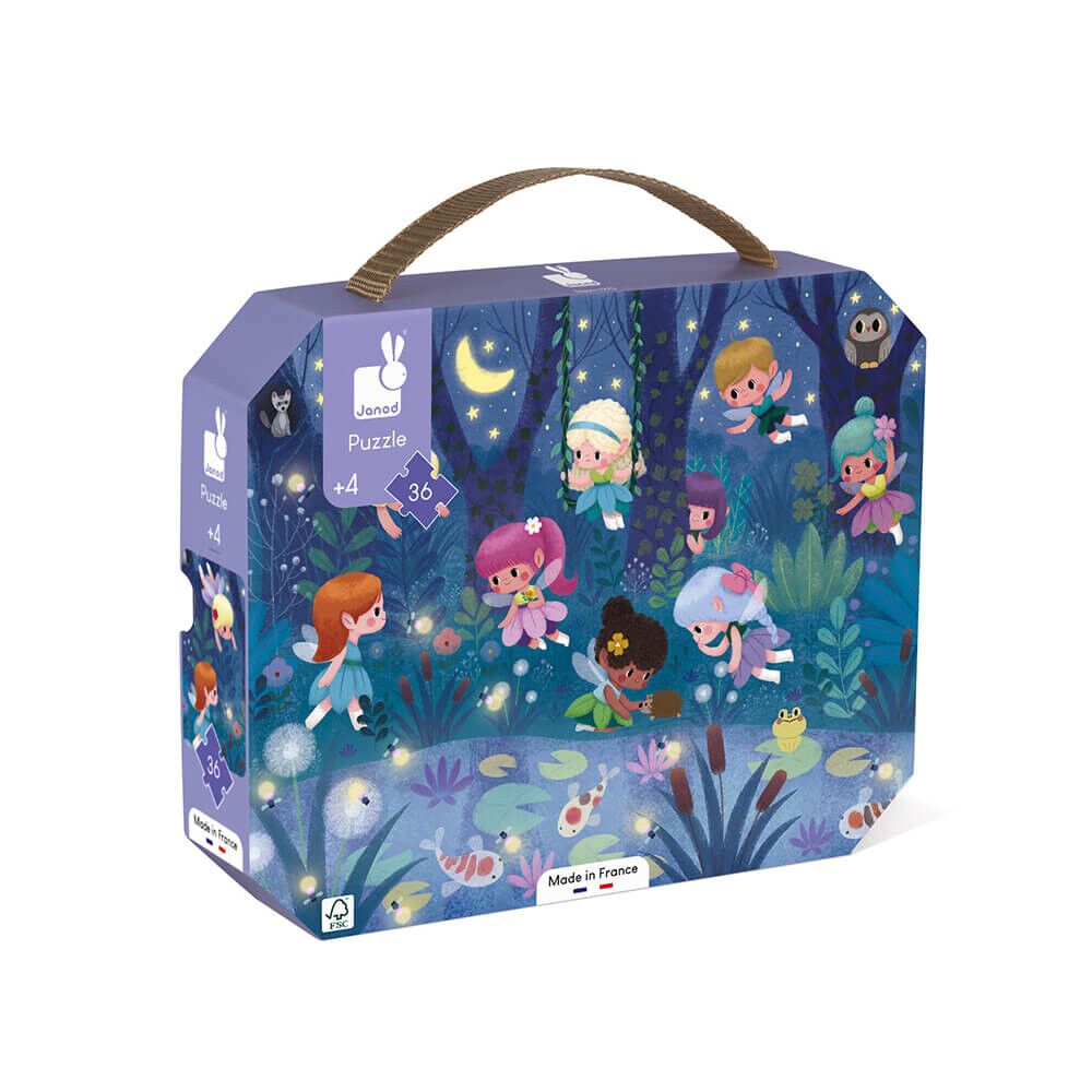 Janod Fairies And Waterlilies Jigsaw Puzzle