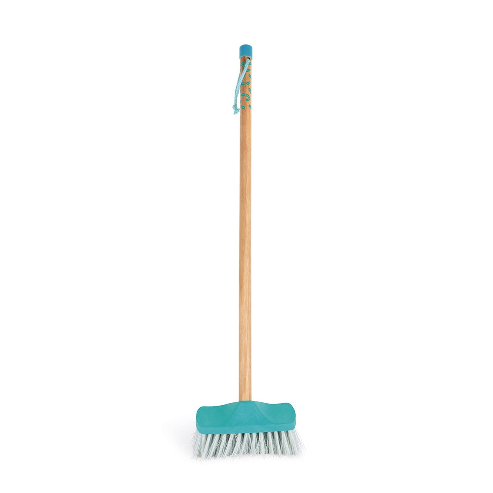 Janod Happy Garden Large Brush a child sized broom with a solid wooden handle that would be great for introducing your child to the joy of gardening.