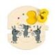 Janod I Learn To Count Puzzle is suitable for 3 years and up and it will help them to learn to count at their own pace