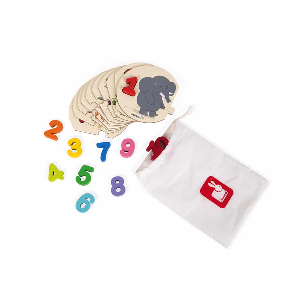 Janod I Learn To Count Puzzle - Image 4