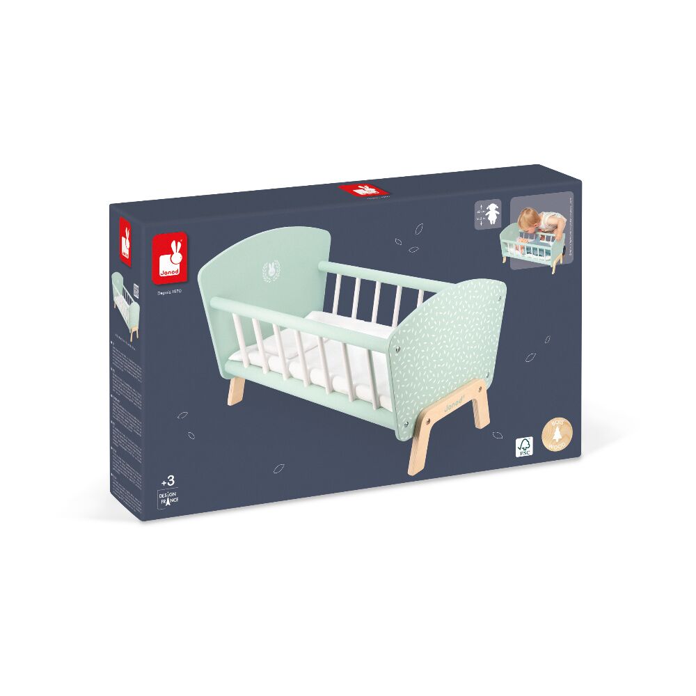 Janod Zen Dolls Bed - Image 8