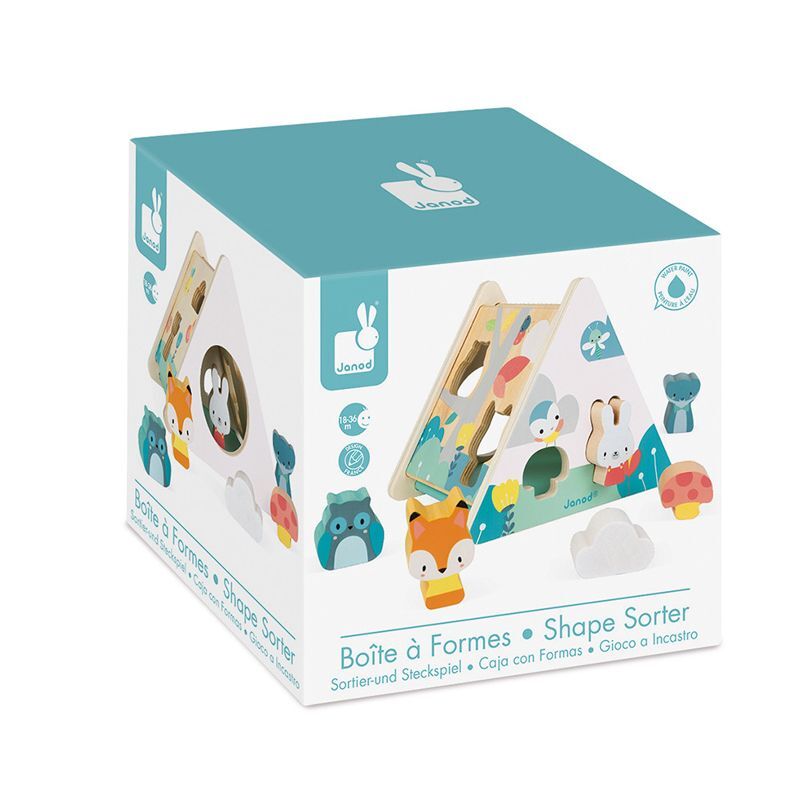 Janod Pure Shape Sorter - Image 3