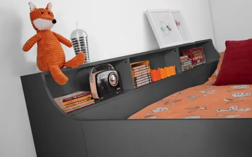 Jupiter Midsleeper Cabin Bed Anthracite 1