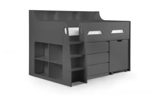 Jupiter Midsleeper Cabin Bed Anthracite 4
