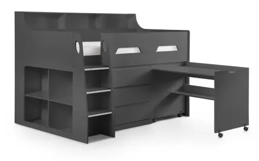 Jupiter Midsleeper Cabin Bed Anthracite 5