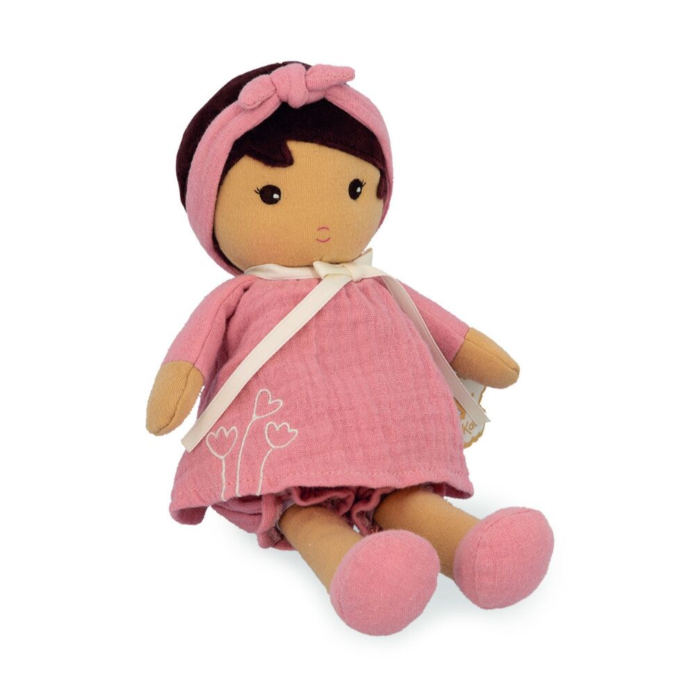 Kaloo Doll Amandine is a sweet and cuddly My First Doll, easy for the little hands to grab by her thin arms and legs, so soft, she's the perfect nap-time companion.