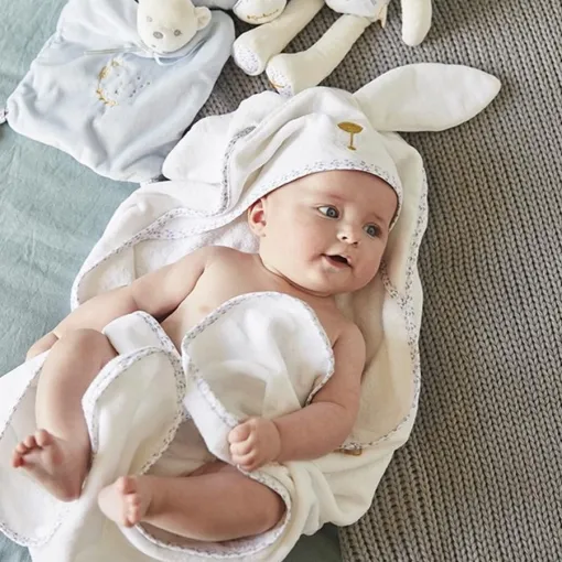 Kaloo Perle My Rabbit Bath Towel 2