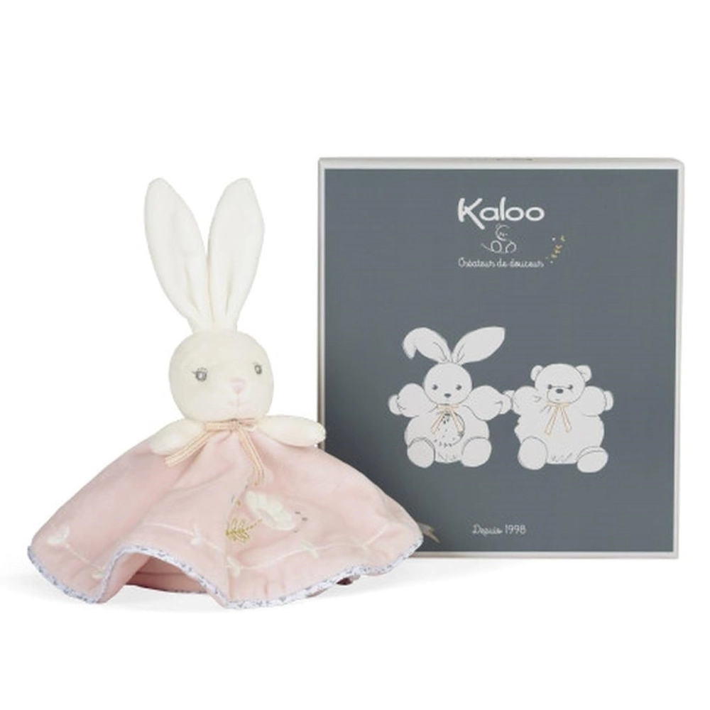 Kaloo Round Doudou Rabbit Pink 1