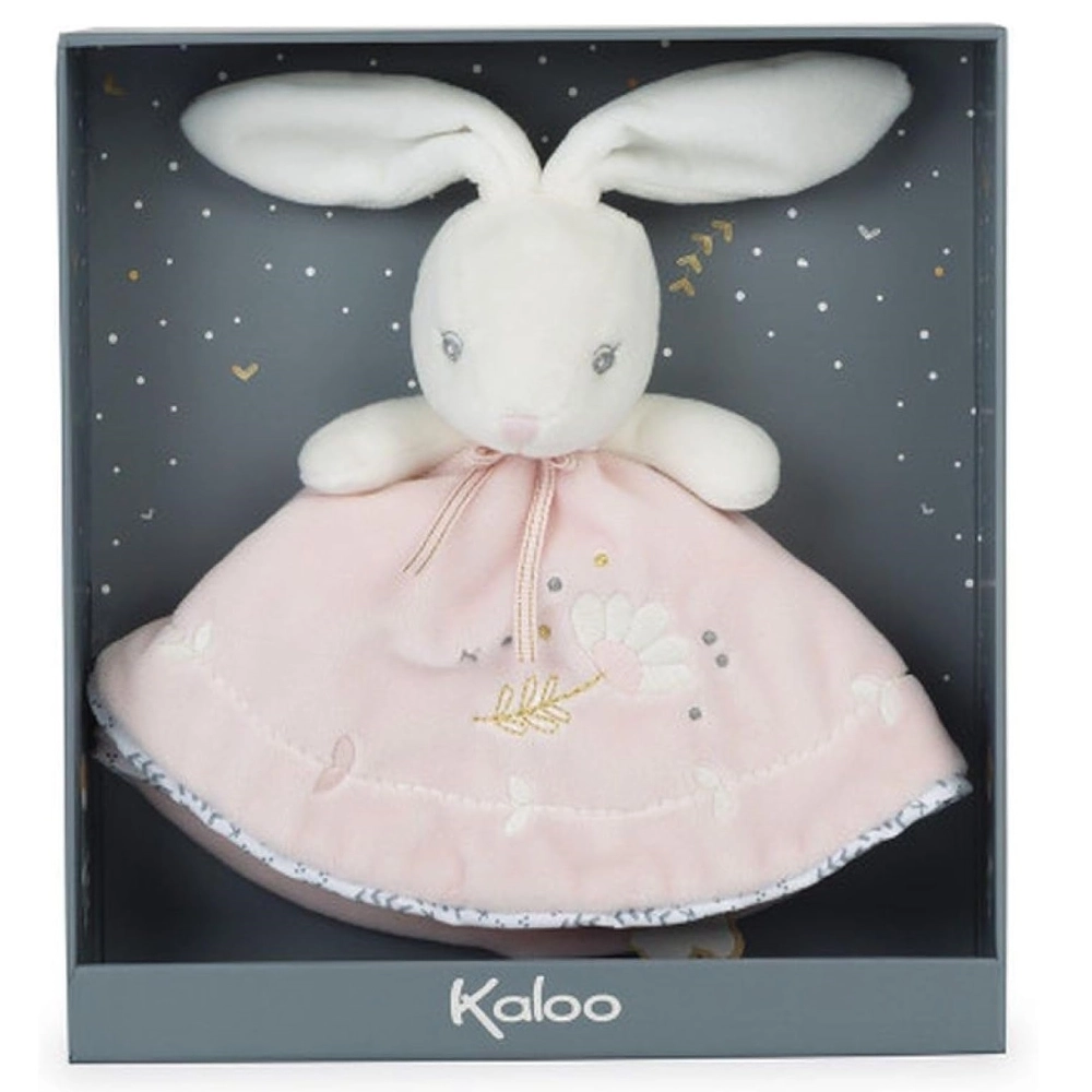 Kaloo Round Doudou Rabbit Pink 4