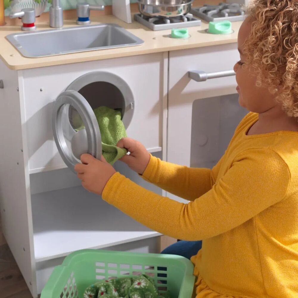 Kidkraft Whisk & Wash Kitchen Laundry - Image 13