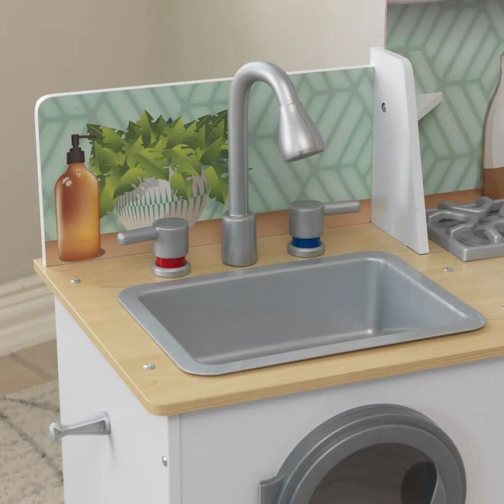 Kidkraft Whisk & Wash Kitchen Laundry - Image 8