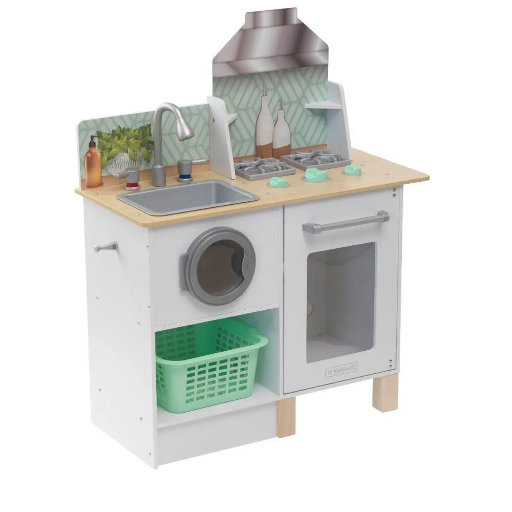 Kidkraft Whisk & Wash Kitchen Laundry - Image 16